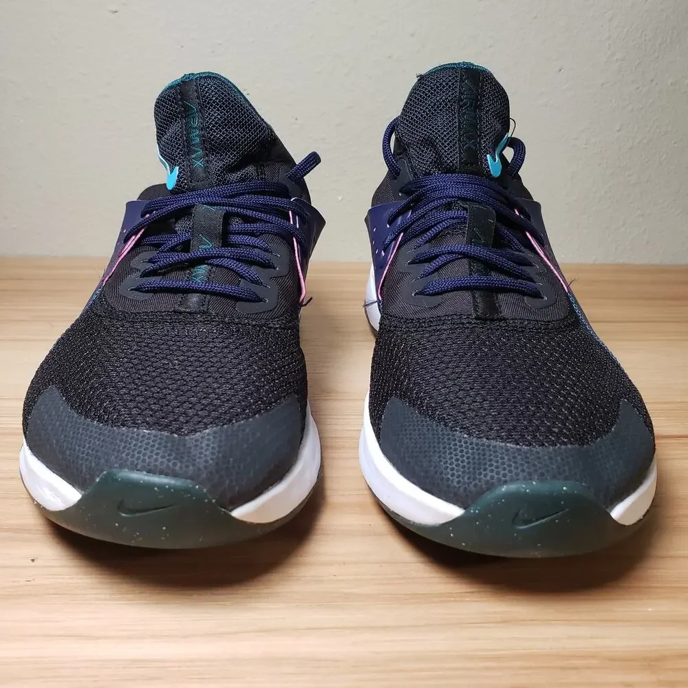 Nike Women's 8 Air Max Bella‎ TR3 Athletic Sneakers Black And Cyber Dark Sporty